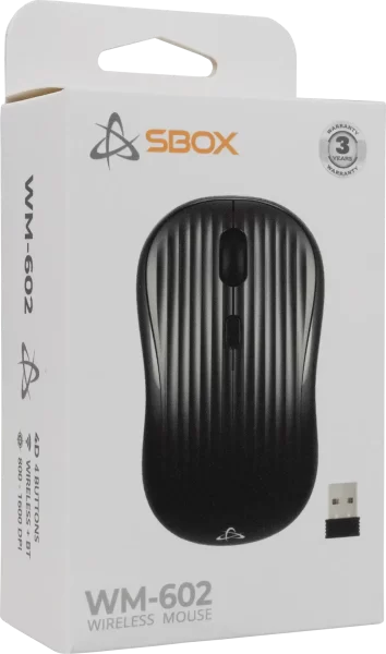 MIŠ SBOX WM-602 Crni Bežični