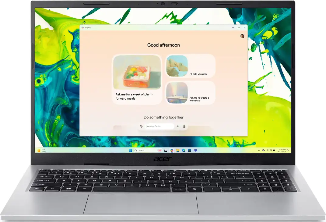 ACER ASPIRE GO 15, 15.6" FHD, INTEL CORE 5 120U, 16GB RAM, 1TB NVMe, DOS, SLV, 2Y, AG15-72P-53SA, NX.JSVEX.00M