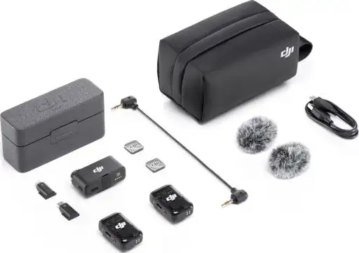 DJI Mic 2 (2 TX + 1 RX + Charging Case)