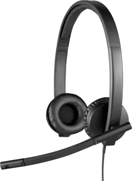 LOGITECH HEADSET - H570e (Teams version) headset - BLACK -USB-C 981-001427