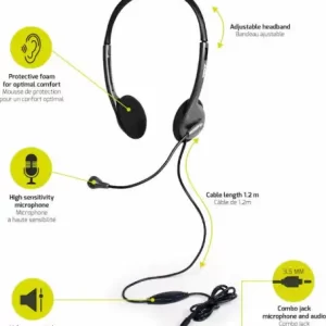 Port slušalice s mikrofonom, 3.5mm combo jack