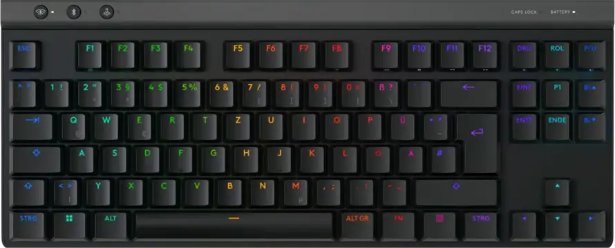 LOGITECH G515 LIGHTSPEED TKL - BLACK - US INT'L - 2.4GHZ/BT - EMEA28i-935 - TACTILE 920-012538 - Slika 2