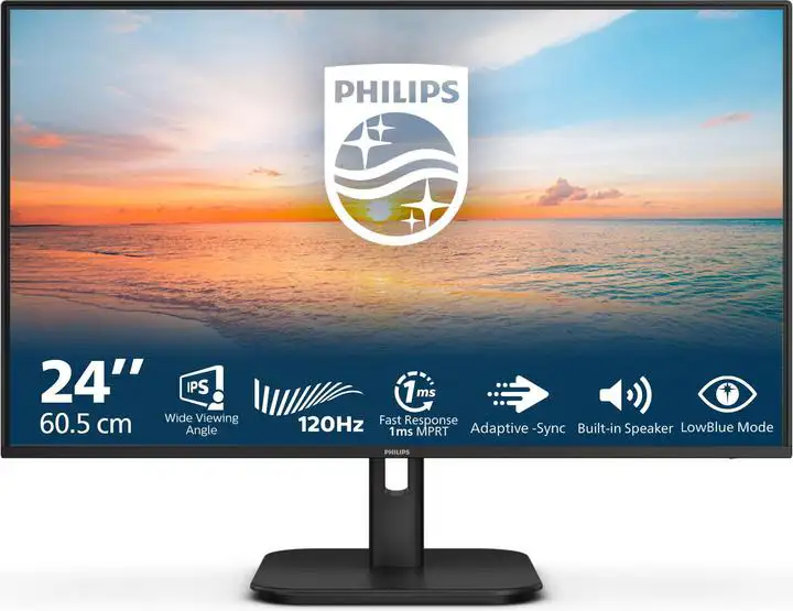 Philips 23,8" 24E1N1200A, VGA, HDMI, DP, 120Hz, zv - Slika 5