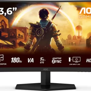 AOC C24G42E 23,8", 2xHDMI, DP, 180Hz, zvuč.