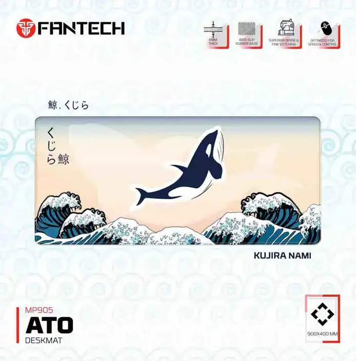 PODLOŽAK ZA MIŠ FANTECH 900x400x4mm ATO DESKMAT MP905 KUJIRA NAMI BEŽ