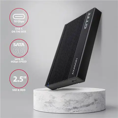 HDD Ladica 2.5" SATA 6G->USB3.2 EE25-GTR, AXAGON