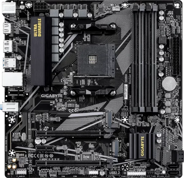 GIGABYTE B550M DS3H R2, AM4, 4x DDR4, mATX , B550M DS3H R2