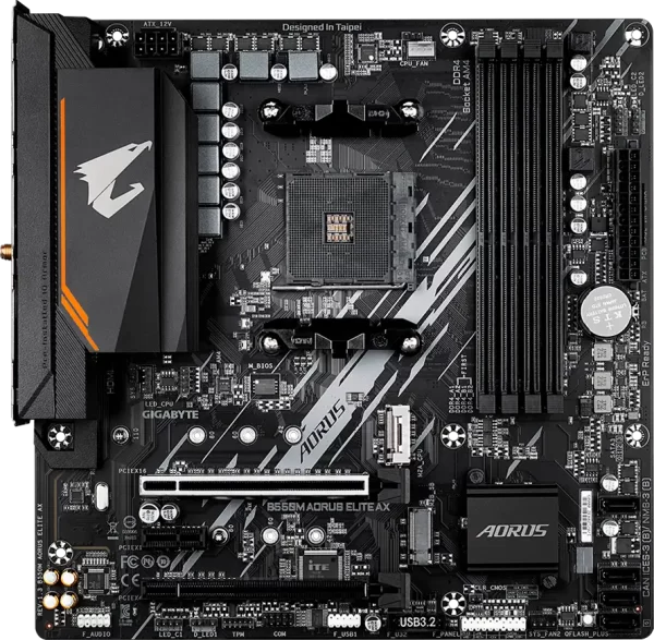 GIGABYTE B550M AORUS ELITE AX, AM4, 4xDDR4, mATX , B550M AORUS ELITE AX