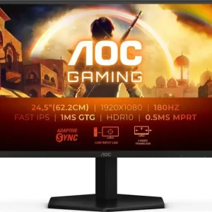 AOC 25G42E 24,5", HDMI, DP, 180Hz