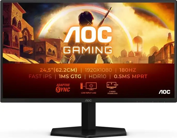AOC 25G42E 24,5", HDMI, DP, 180Hz