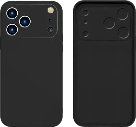 MASKICA +CLASS TPU KARBON MAT ZA APPLE IPHONE 17 PRO CRNA, TOCAMA863