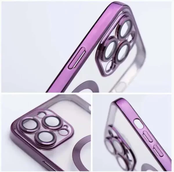 MASKICA +CLASS MAGSAFE ELECTRO ZA APPLE IPHONE 17 PRO LJUBIČASTA, TPUMSELE117