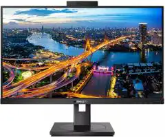 Philips 24" 242B1H/00 (23.8") 16:9 Full HD (1920×1080) IPS, Pivot, 75Hz, 4ms, VGA/DVI-D/DP/HDMI, USB3.0/3×USB3.2, Web kamera, zvučnici, crni
