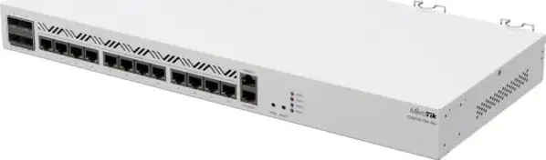 MikroTik Cloud Core Router CCR2116-12G-4S with RouterOS L6 license, CCR2116-12G-4S+