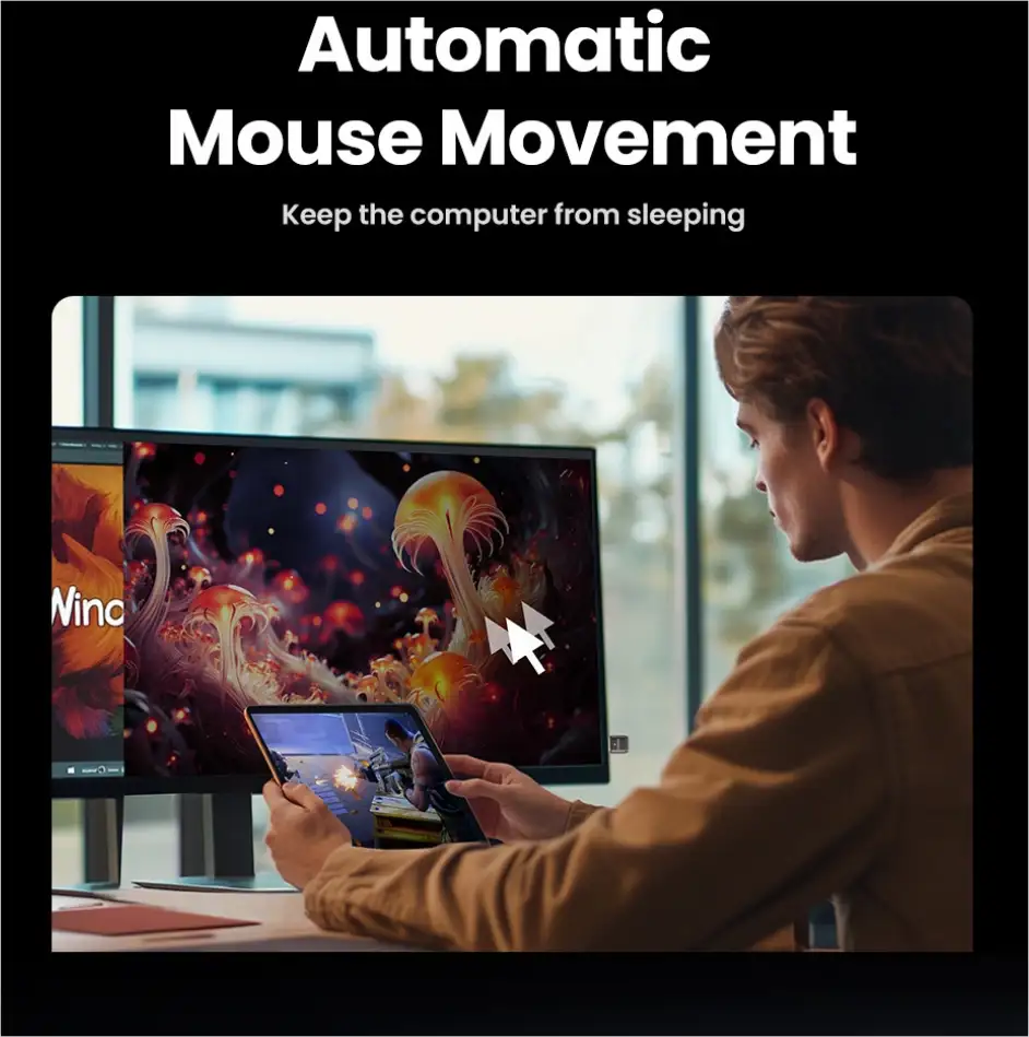 UGREEN Bluetooth 5.3 adapter za miš USB-A, Mouse Jiggler - Slika 11