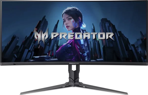 ACER PREDATOR X34, 34" Curved OLED, 3440x1440, 240Hz, HDMI, DP, USB-C, Audio, 2Y UM.CXXEE.501