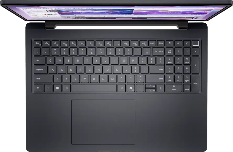 Dell Pro Max 16 (MC16250), Intel Core Ultra 7 265H, (24MB, 16 cores), 16" FHD+ LCD with 300 nits, mic. HDR IR cam., 2x16GB 5600 MT/s, 1TB M.2 SSD, RTX1000 8GB GDDR7, 6 cell 96Whr bat, SC, FP, CV, Back - Slika 4