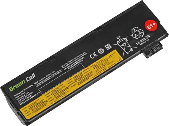 Green Cell (LE95) baterija 4400 mAh,10.8V (11.1V) za Lenovo ThinkPad T470 T570 A475 P51S T25, LE95