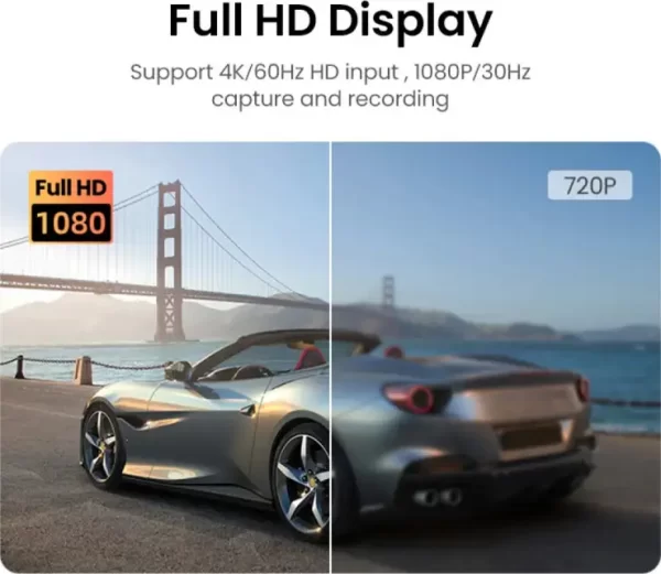 UGREEN adapter USB-C/A na HDMI Video capture card