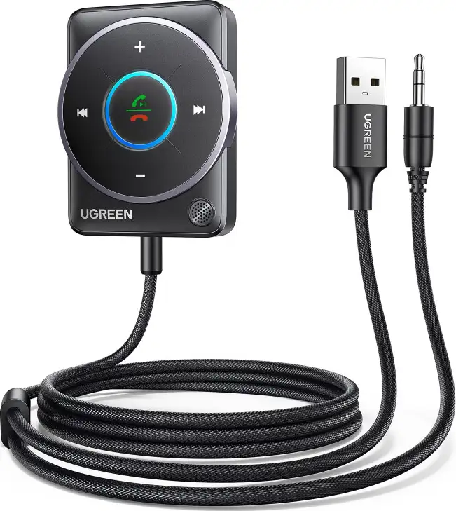 UGREEN bežični Audio receiver, Bluetooth, USB, 3.5mm, crni - Slika 7