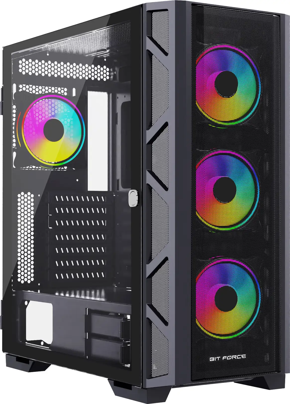 Bit Force GIANT ARGB-TMC4 Gaming E-ATX, Full-Tower kućište bez napajanja, crno, 2911172 - Slika 2