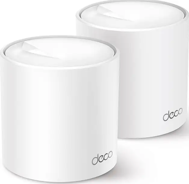 AX3000 Whole Home Mesh Wi-Fi 6 System, 2 unitsSPEED: 574 Mbps at 2.4 GHz + 2402 Mbps at 5 GHzSPEC: 2?— Internal Antennas, 3?— Gigabit Ports (WAN/LAN auto-sensing), 2 Streams and HE160 for 5GHzFEATURE:
