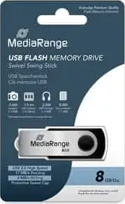 MediaRange MEMORIJA USB STICK 2.0, 8GB , MR908