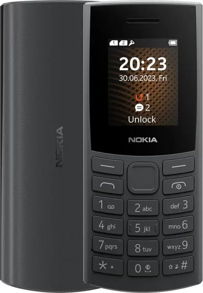 Mobitel Nokia 105 2025 DS crni