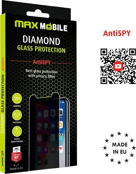MM ZAŠTITNO STAKLO ZA IPHONE 16 PRO MAX / 17 PRO MAX  DIAMOND 2.5D AntiSPY