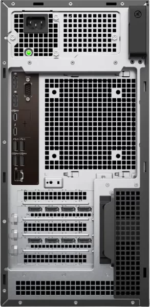 Dell Pro Max T2 Tower, 500W, Intel Core Ultra 7 265 (30MB, 20C up to 5.3 GHz), 32GB (2x16GB) DDR5 5600 MT/s, M.2 1TB SSD TLC PCIe Gen4, RTX 2000, 16GB, 4x mDP to DP, SD CR,DP/HDMI/USB-C/USB-A/RJ-45,