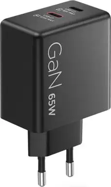 LENOVO Dual USB-C 65W GaN Charger Black 40AW065BEU