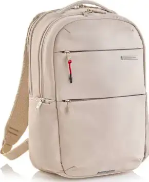 Ruksak za prijenosno računalo Miquelrius 2 odjeljka bež 16" M 35x46x12cm 21L MR19564