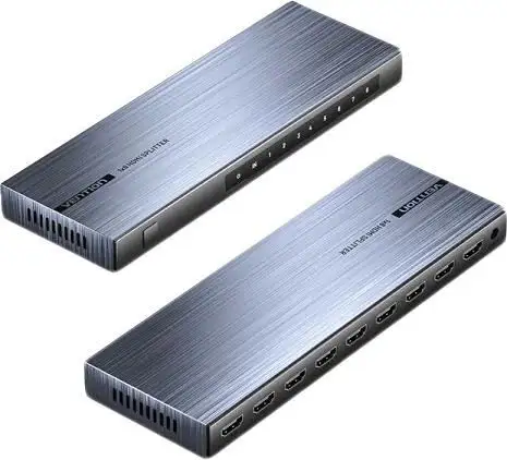 Vention 4K 1x8 HDMI Splitter Black, AKQB0-EU