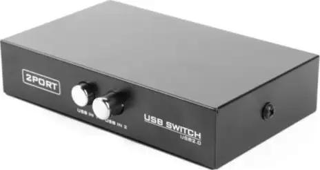 Gembird 2-port manual USB switch, DSU-21