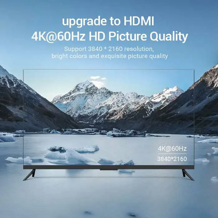 Vention 3 in 1 out HDMI 2.0 Switch Grey - Slika 3