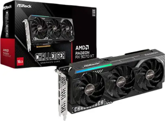 Asrock Radeon RX 9070 XT Challenger 16GB, 16GB GDDR6