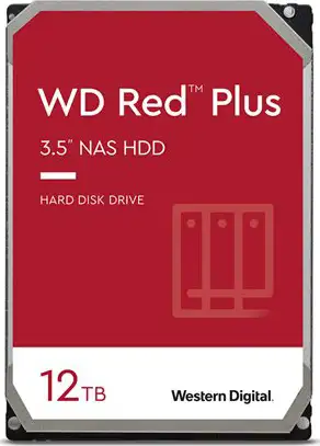 WD Red Plus 12TB SATA 6Gb/s 3.5inch HDD WD120EFGX