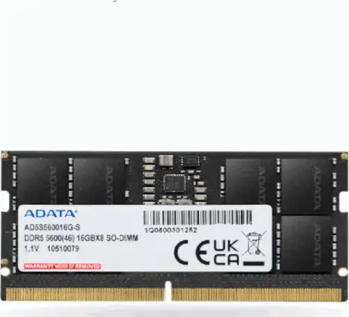 ADATA SODIMM DDR5 16GB 5600 MHz, AD5S560016G-S