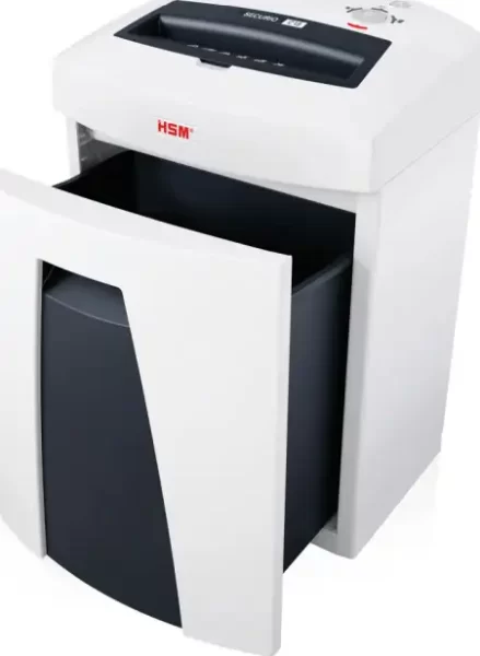 HSM securio C18 uništavač dokumenata, trakasti + poprečni rez, 1.9×15mm, razina sigurnosti E-4/F-2/P-5/T-5, kapacitet 25l