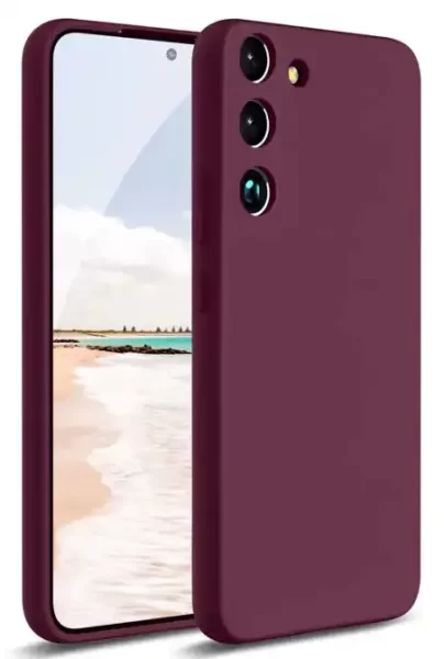 MASKICA +CLASS SILICONE EDGE ZA SAMSUNG A17 5G, A176, BORDO