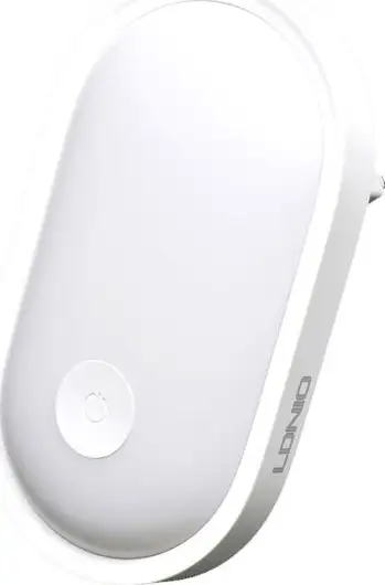 NOĆNO SVJETLO LED 0,5W 3500K SA SENZOROM LDNIO Y2 BIJELI