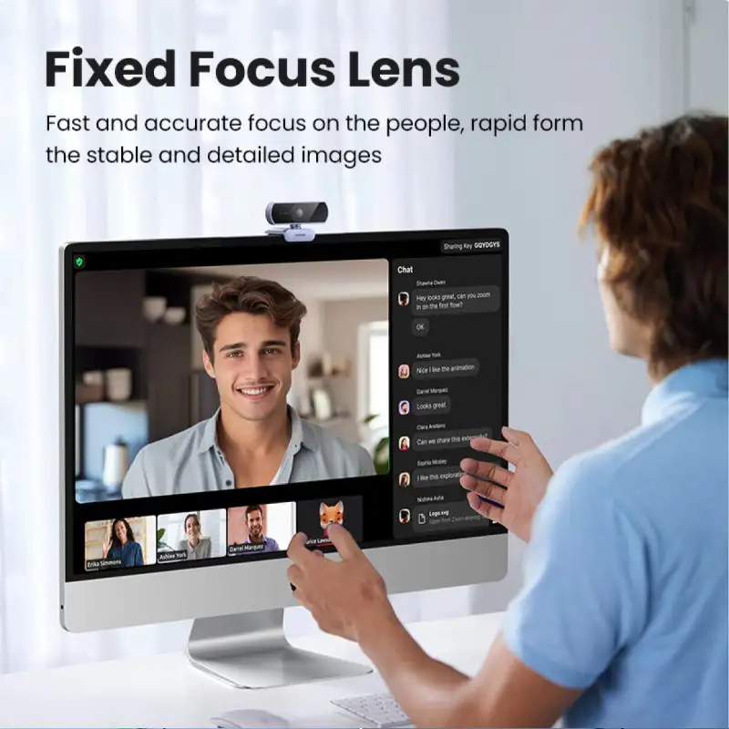 UGREEN CM678 Web kamera, Full HD 1080p, HD, crna - Slika 6