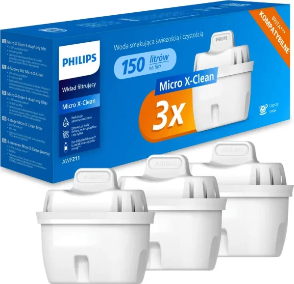 Philips Micro X-clean 3pack filtera za vrč AWP2933