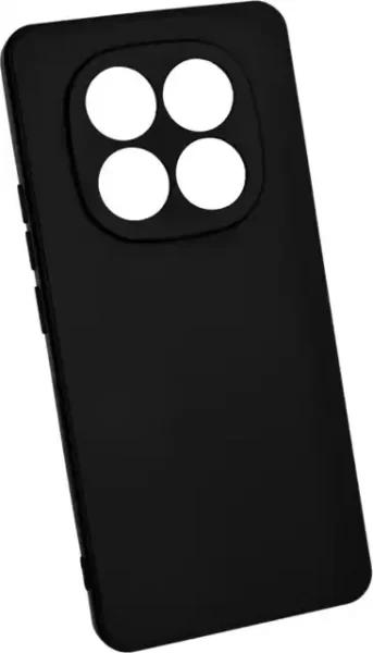 MASKICA +CLASS SILICONE EDGE ZA XIAOMI REDMI NOTE 14 PRO 5G, POCO X7 CRNA