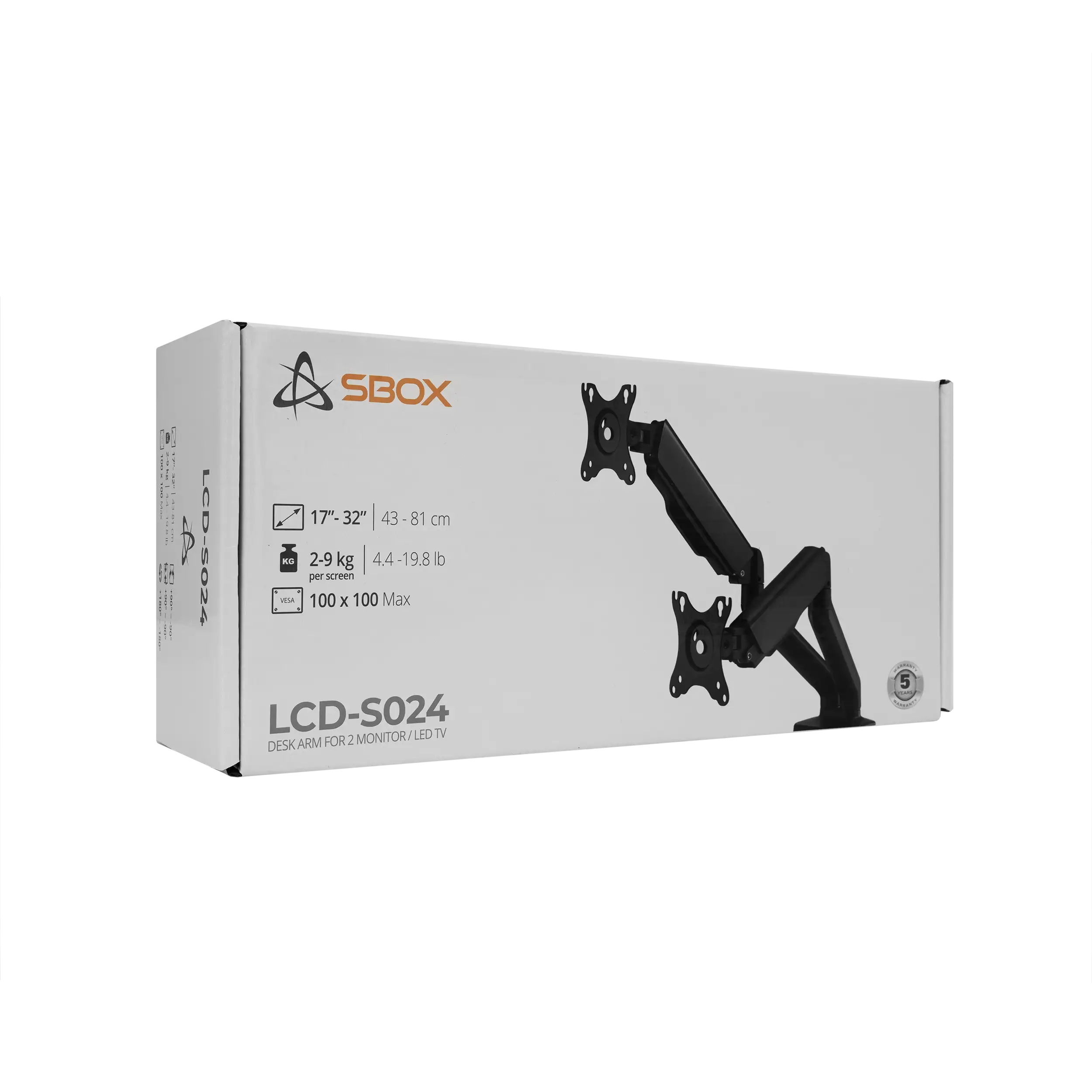 STOLNI STALAK SBOX LCD-S024-2 - Slika 19