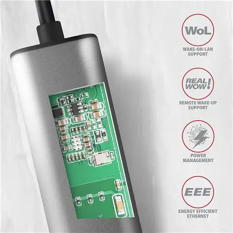 Adapter Axagon ADE-25R SUPERSPEED USB-A 2.5 GIGABIT ETHERNET
