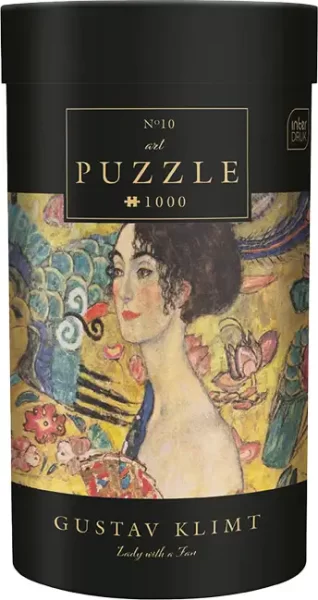 Puzzle 1000 kom tuba ART.10 Gustav Klimt "Lady with a fan" Interdruk