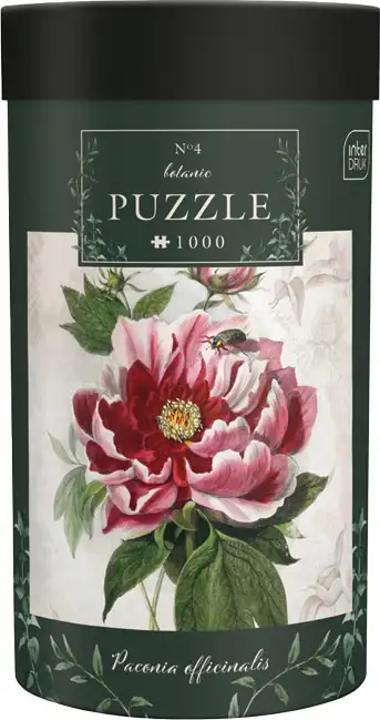 Puzzle 1000 kom tuba Botanic Peony Interdruk