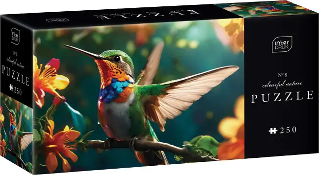 Puzzle 250 kom Colorful nature 8 Humming Bird Interdruk