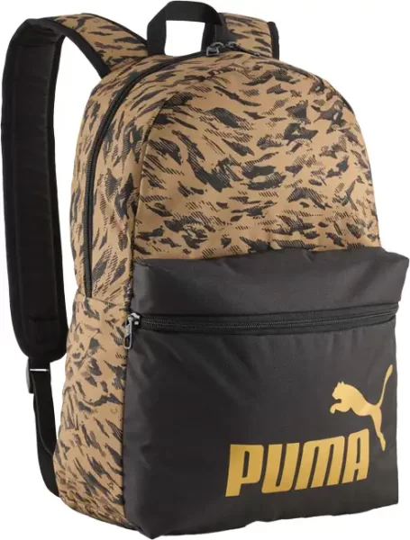 Ruksak Puma Phase AOP 091169-07 crno-zlatni
